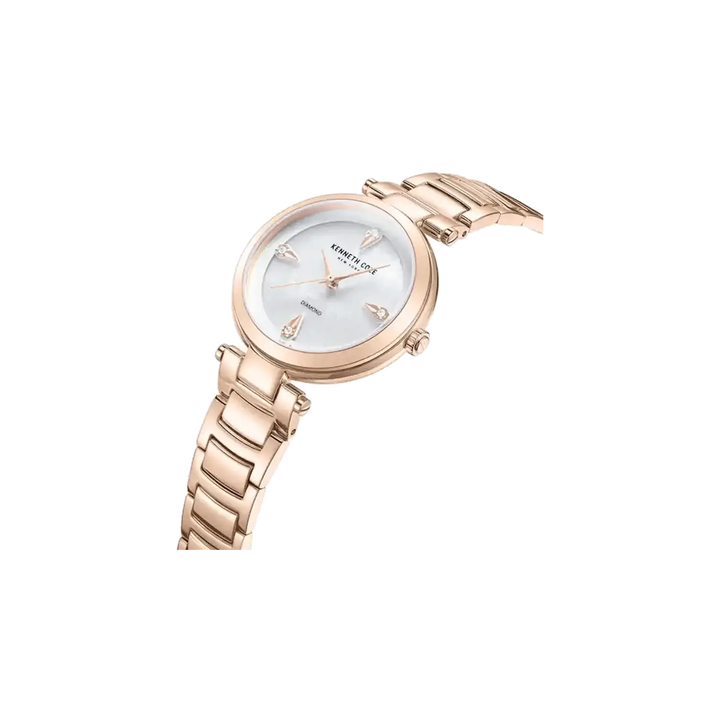 Kenneth Cole Quartz Analog White Dial Stainless Steel Strap Watch for Women