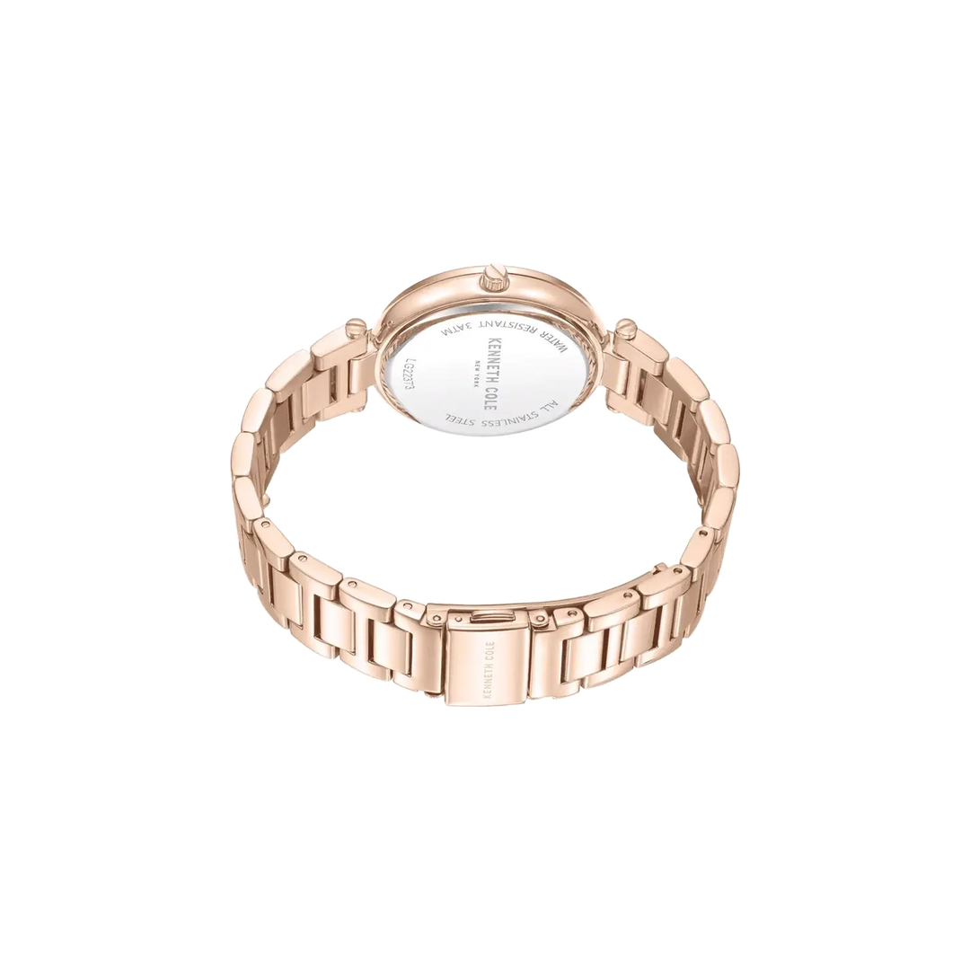 Kenneth Cole Quartz Analog Silver Dial Stainless Steel Strap Watch for Women