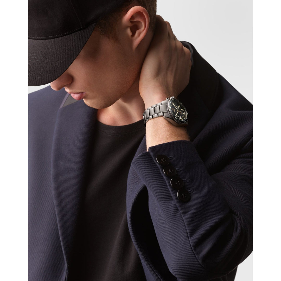 Longines LONGINES SPIRIT FLYBACK TITANIUM L3.821.1.53.6