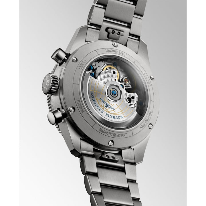 Longines LONGINES SPIRIT FLYBACK TITANIUM L3.821.1.53.6