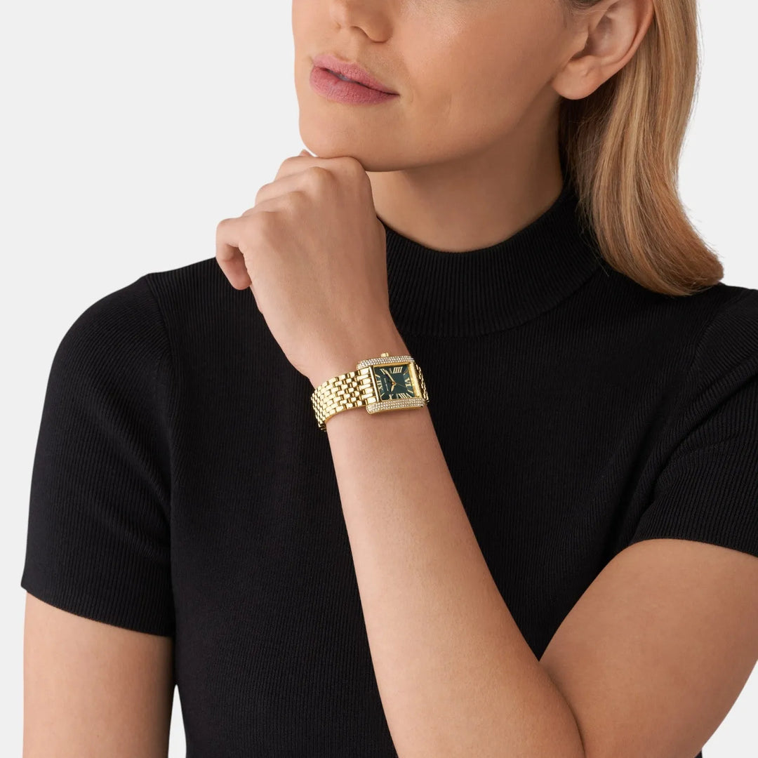 Michael Kors Emery MK4742 Green Dial Women&