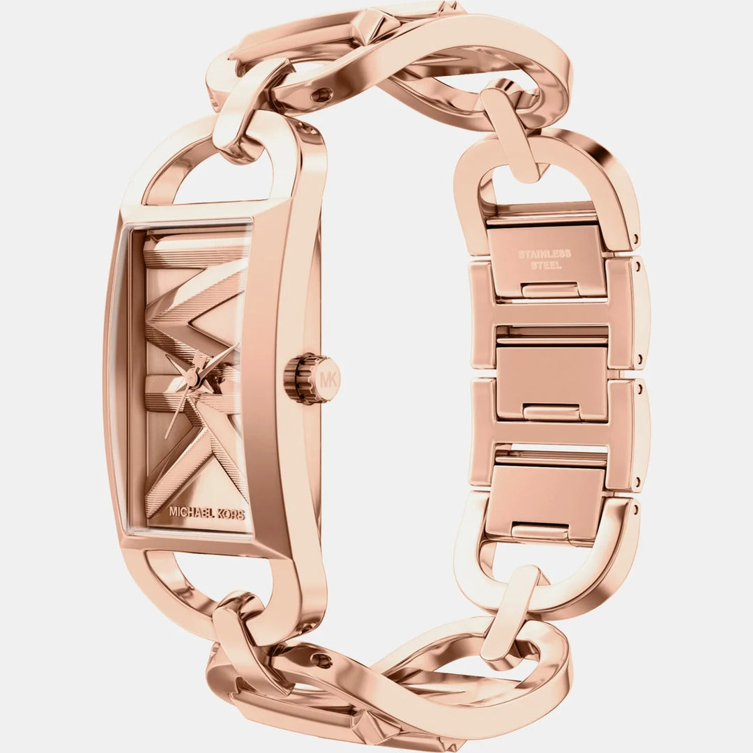 Michael Kors Empire MK7602 Rose Gold Dial Women&