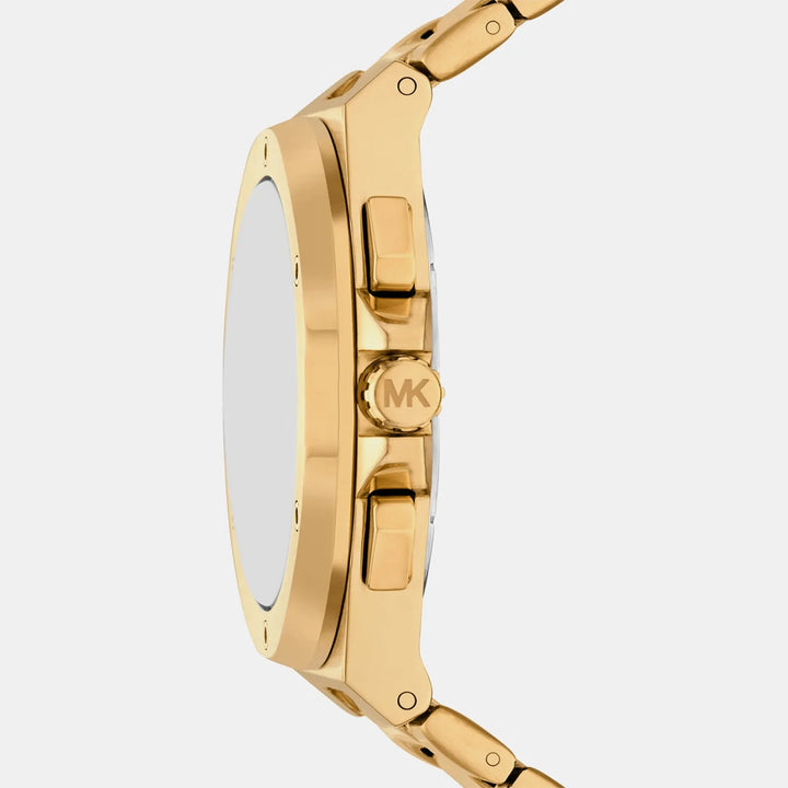 Michael Kors Lennox MKO1236 Gold Dial Men&