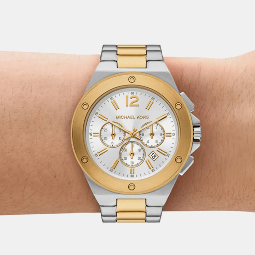 Michael Kors Lennox White Dial Men&