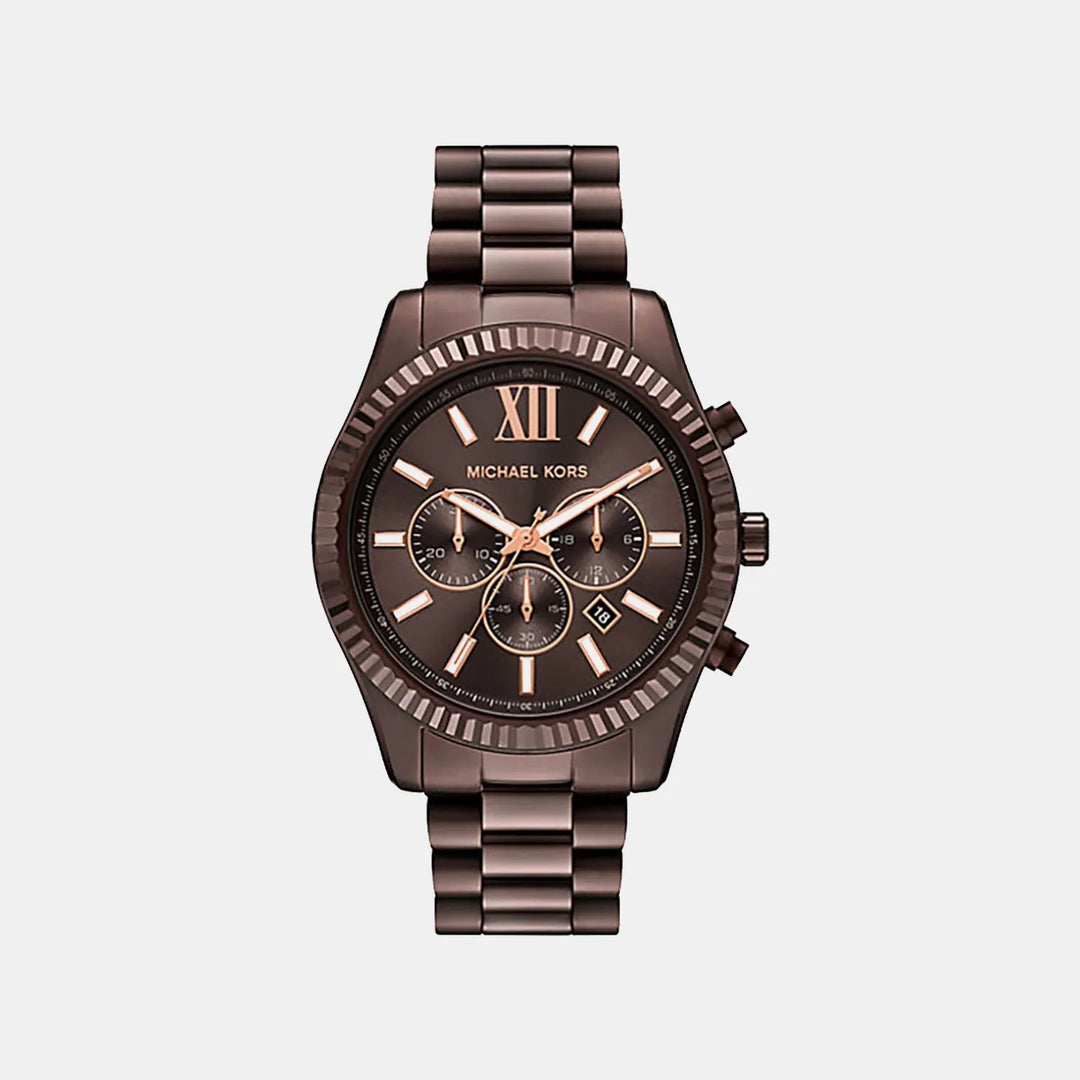 Michael Kors Lexington Brown Dial Men&