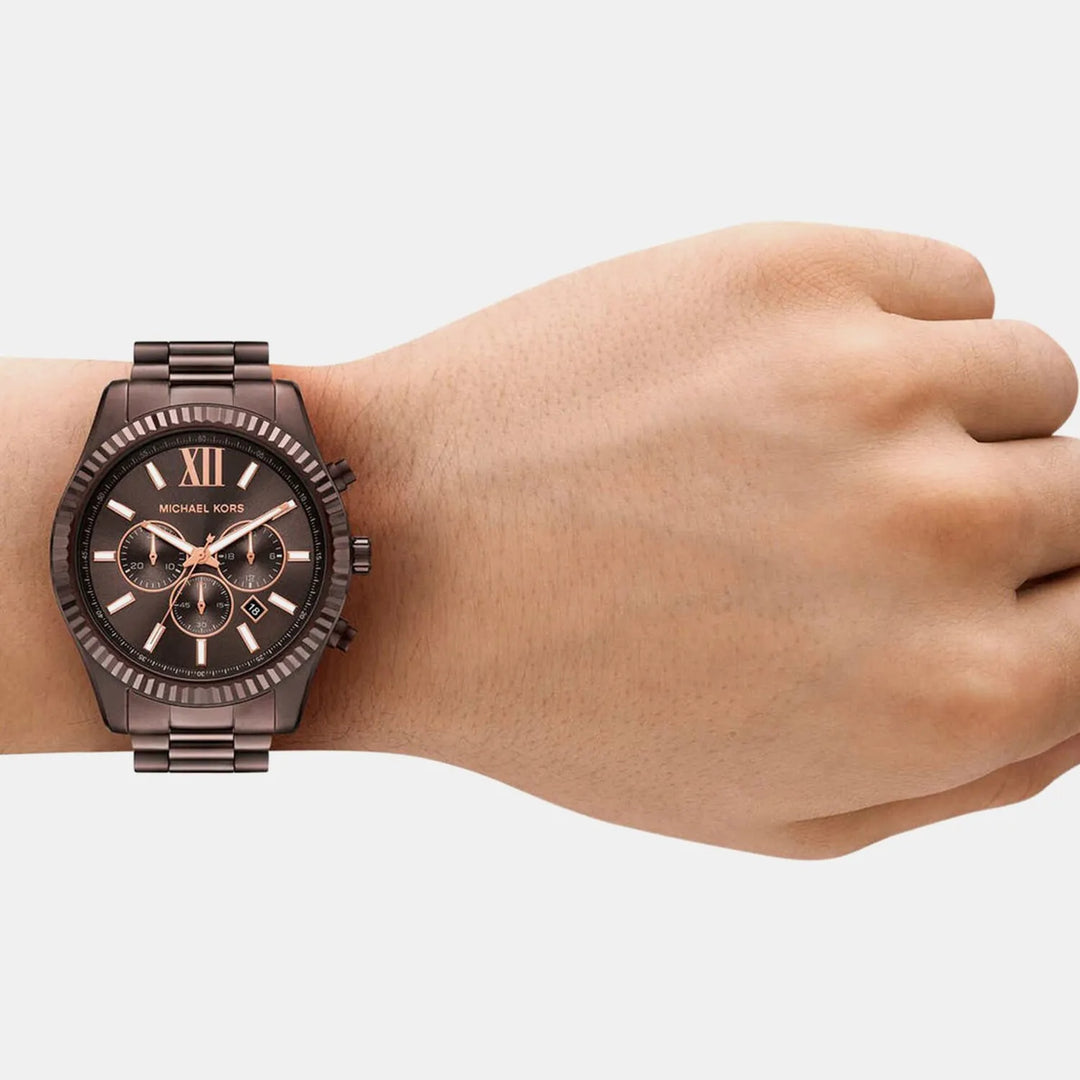 Michael Kors Lexington Brown Dial Men&