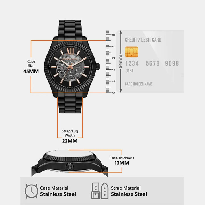 Michael Kors Lexington MK9244 Black Dial Men&