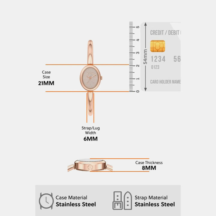 Michael Kors Maude MK7594 Rose Gold Dial Women&
