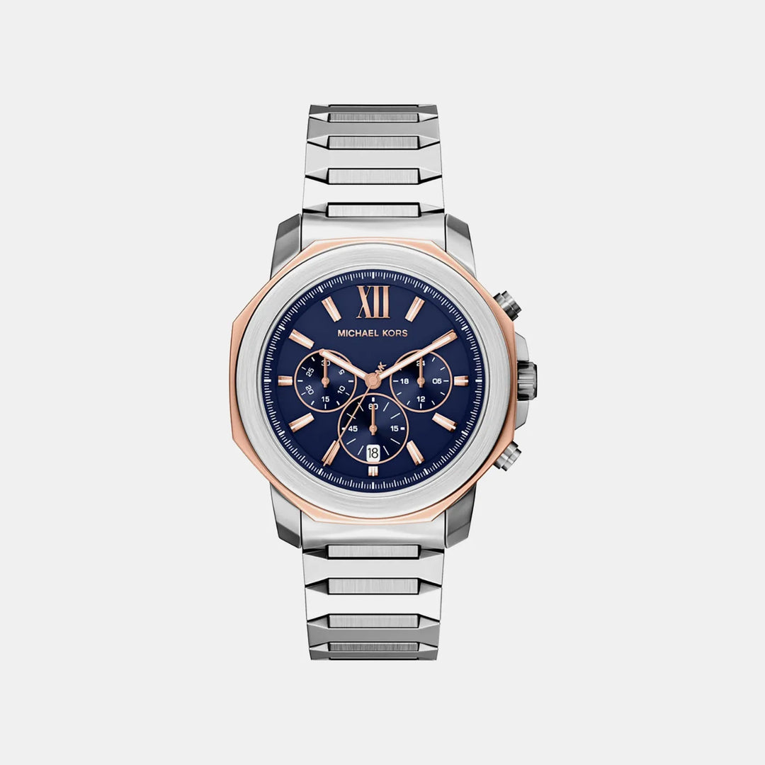 Michael Kors Prescott MK9250 Blue Dial Chronograph Men&