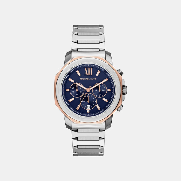 Michael Kors Prescott MK9250 Blue Dial Chronograph Men&
