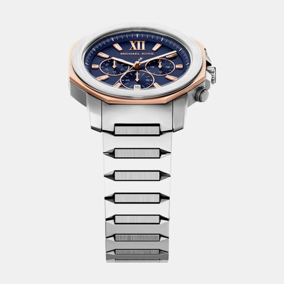 Michael Kors Prescott MK9250 Blue Dial Chronograph Men&