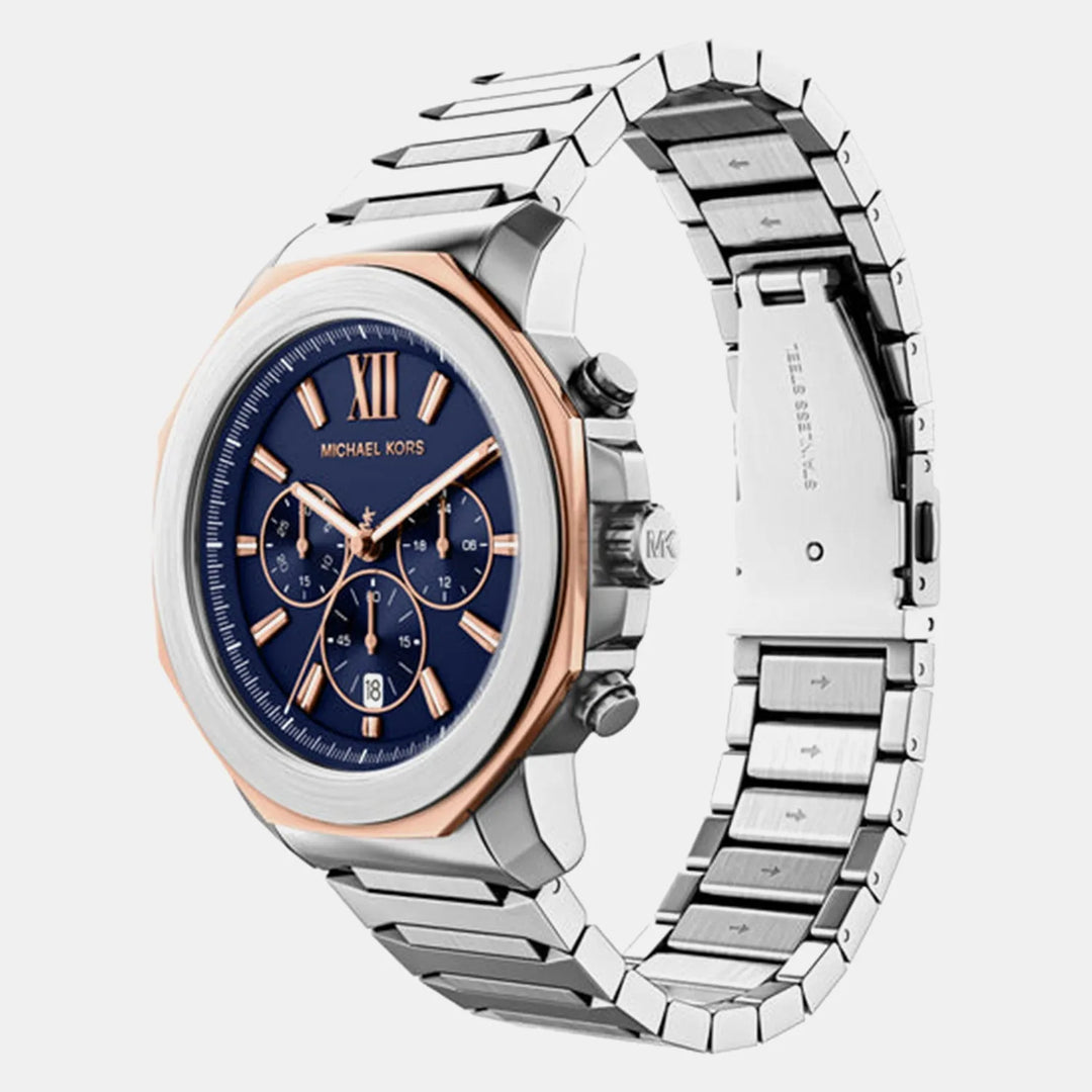 Michael Kors Prescott MK9250 Blue Dial Chronograph Men&