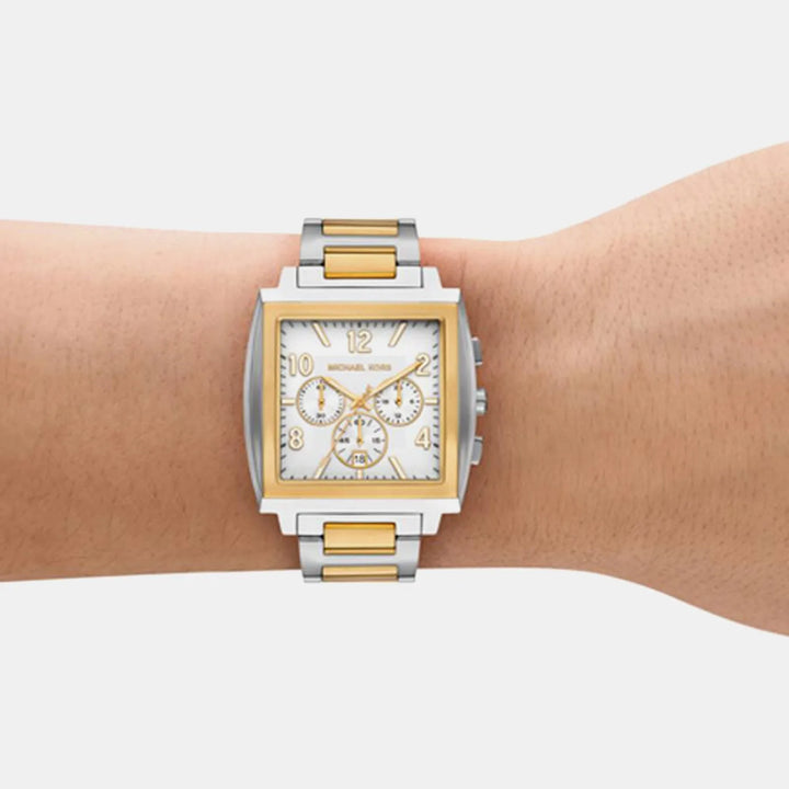 Michael Kors Rhys MK9240 White Dial Chronograph Men&