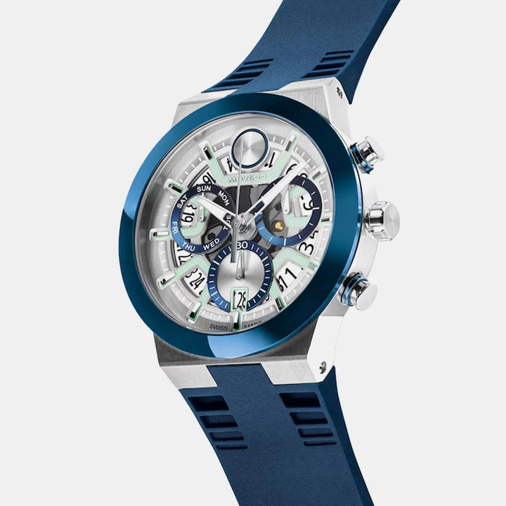 Movado Bold 3601240 Grey Dial Chronograph Men&
