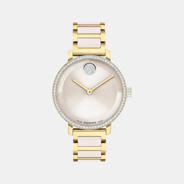 Movado Bold 3601301 Taupe Dial Women&
