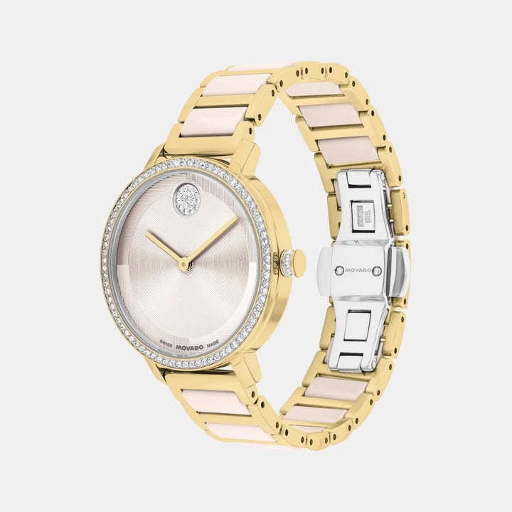 Movado Bold 3601301 Taupe Dial Women&