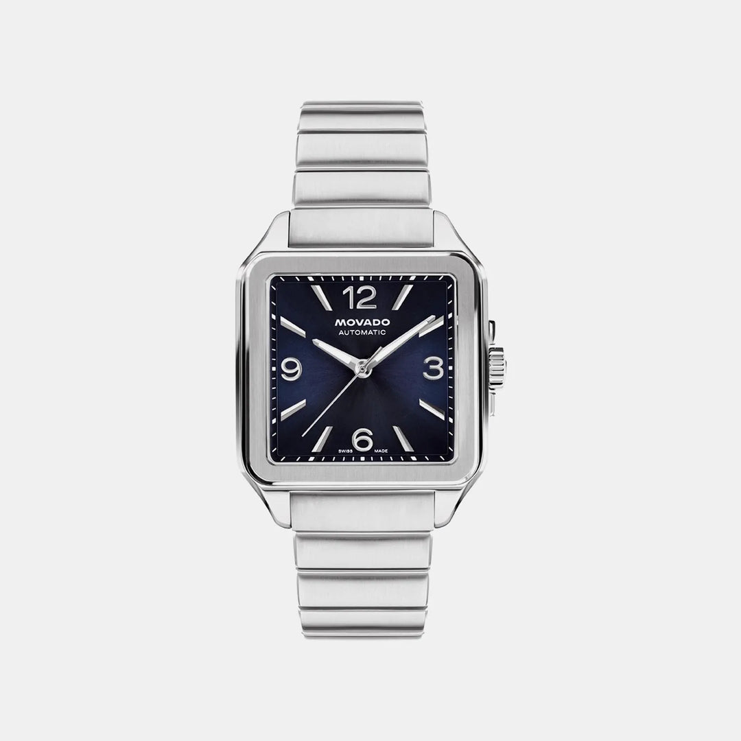 Movado Heritage 1917 3650255 Blue Dial Men&