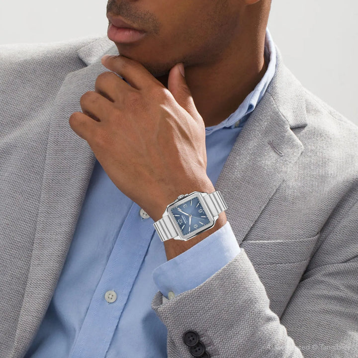 Movado Heritage 1917 Blue Dial Men&