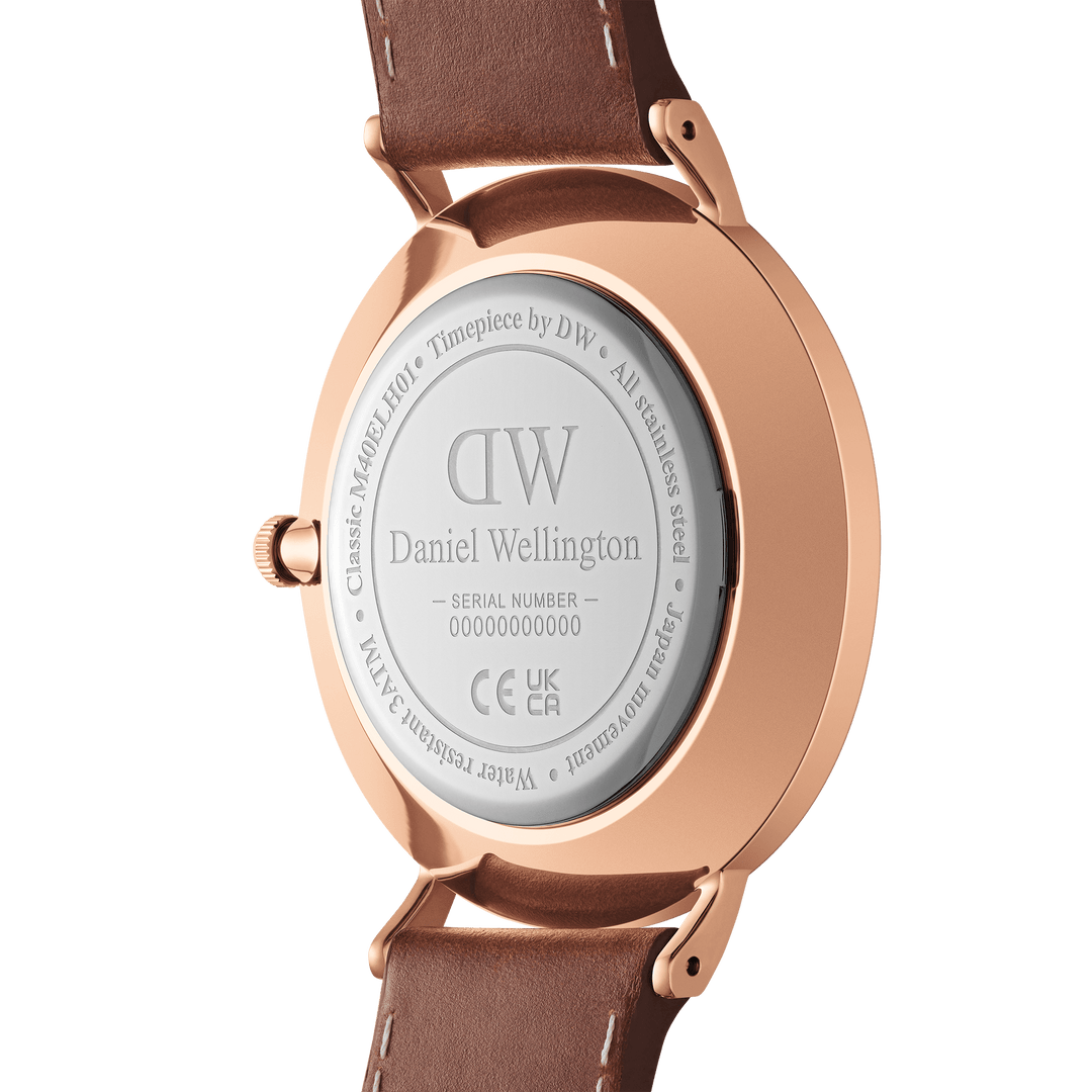 Elegant Classic Multi-Eye St Mawes Watch in Amber Rose Gold