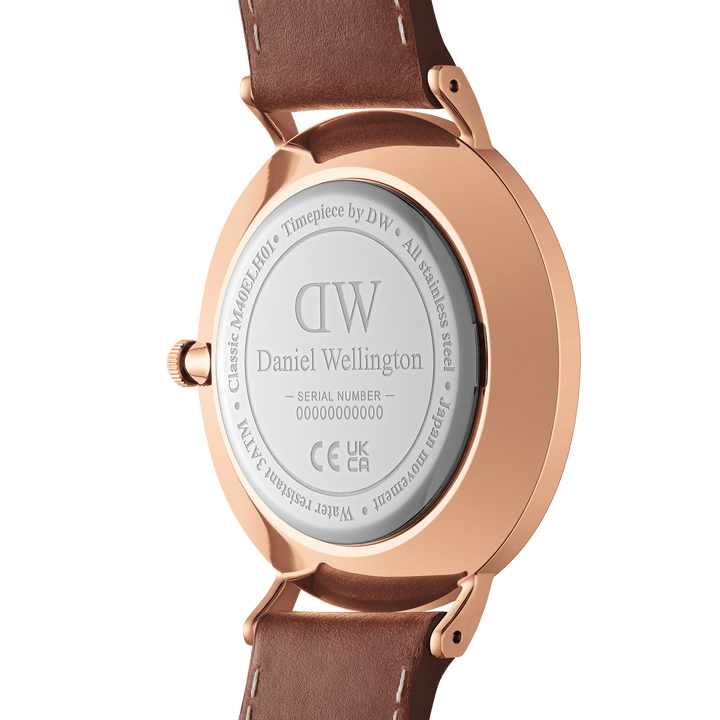Elegant Classic Multi-Eye St Mawes Watch in Amber Rose Gold