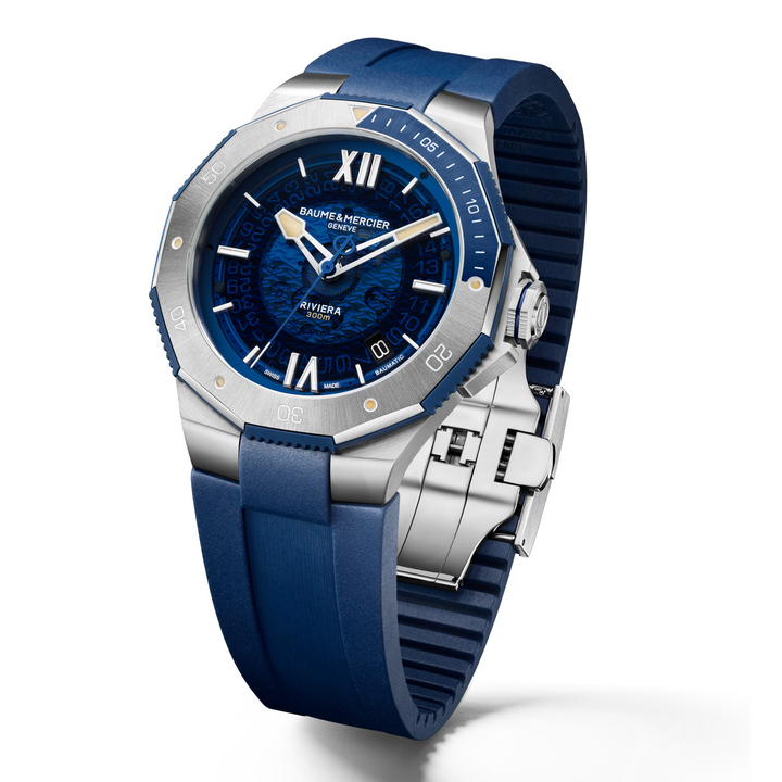 Baume Mercier Riviera 10716 Automatic Blue Dial 42MM