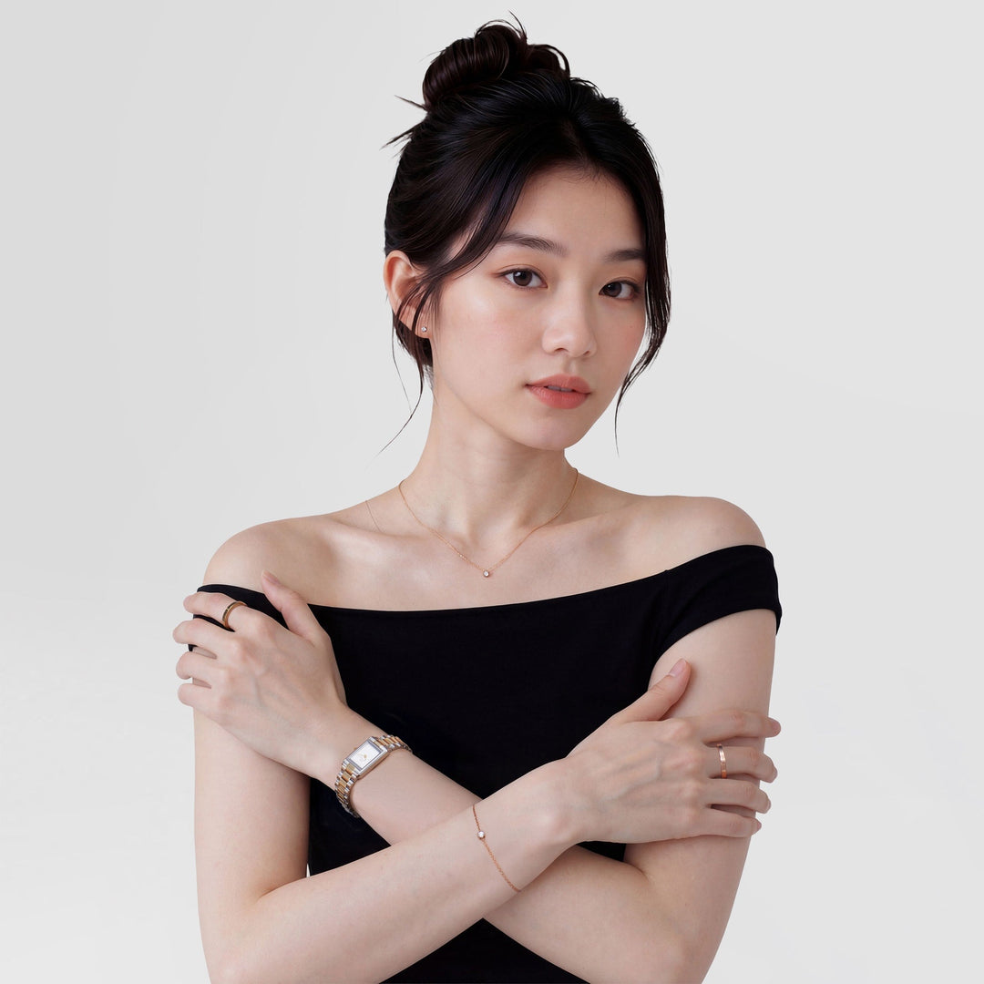 Daniel Wellington DW00100933K White Dial Women&