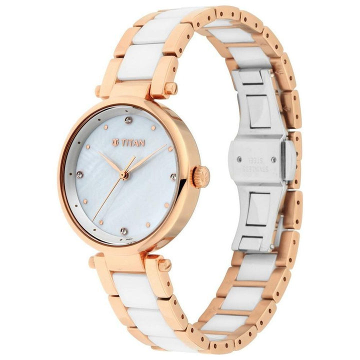 TITAN Women CERAMICS NS95061WD04