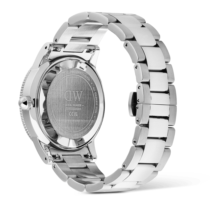 Daniel Wellington DW00100921K Silver Dial Men&