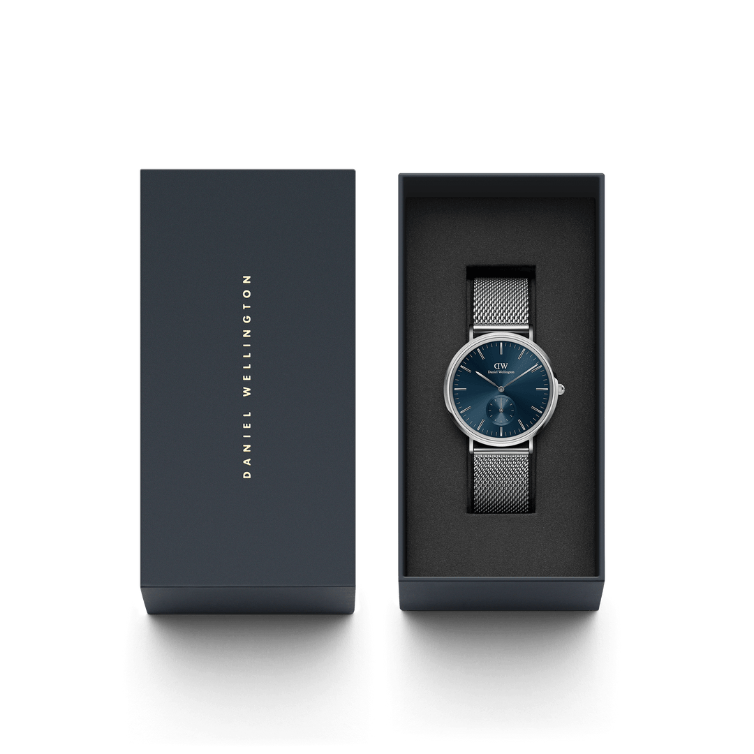 Classic Multi-Eye Sterling Arctic Watch with Mesh Strap