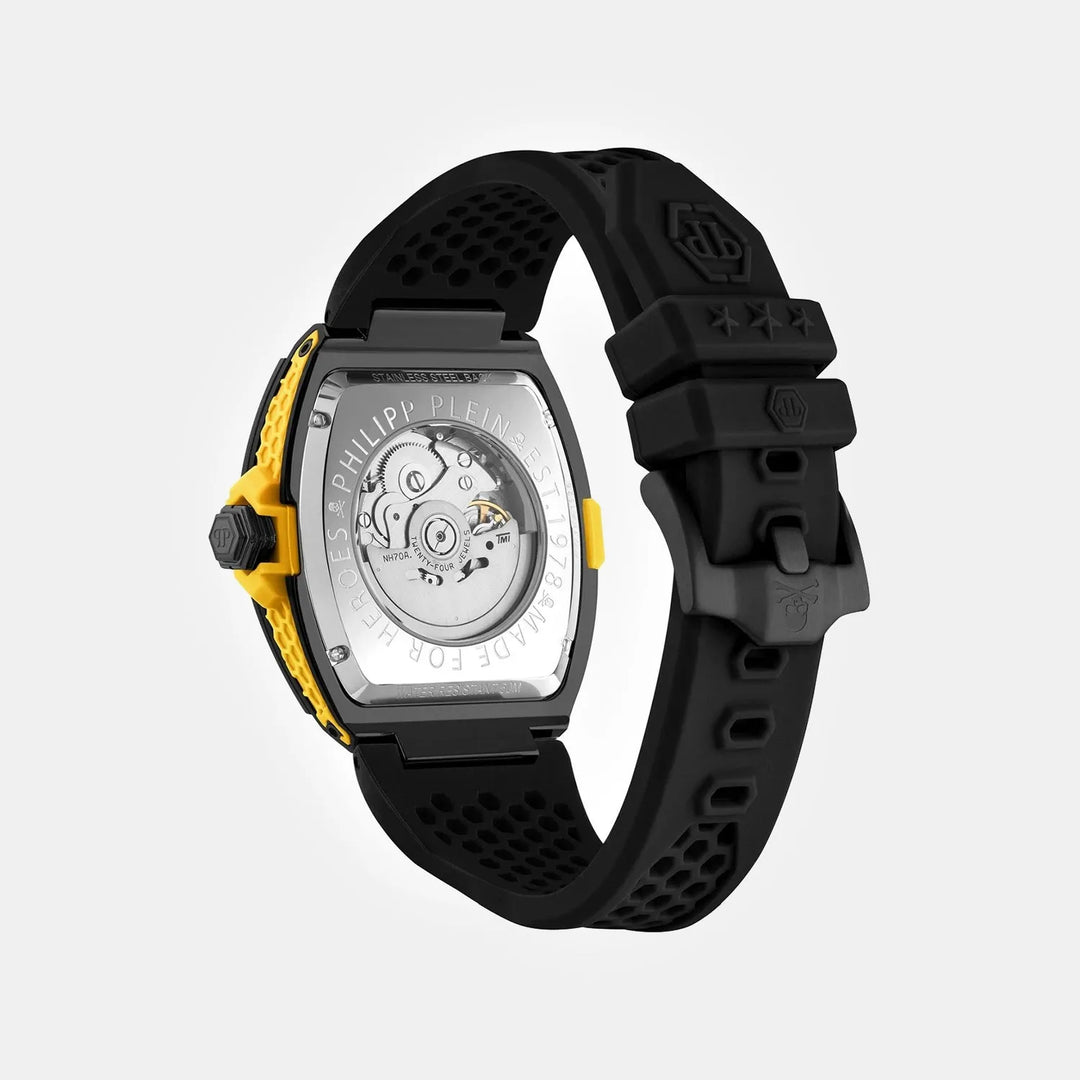 Philipp Plein Skeleton Automatic Black Dial Men&
