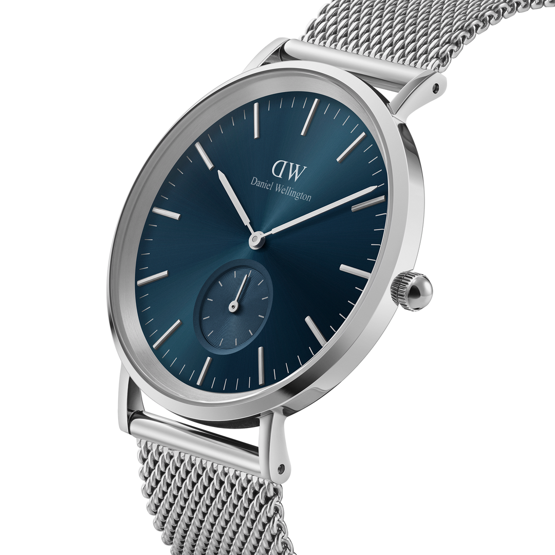 Classic Multi-Eye Sterling Arctic Watch with Mesh Strap