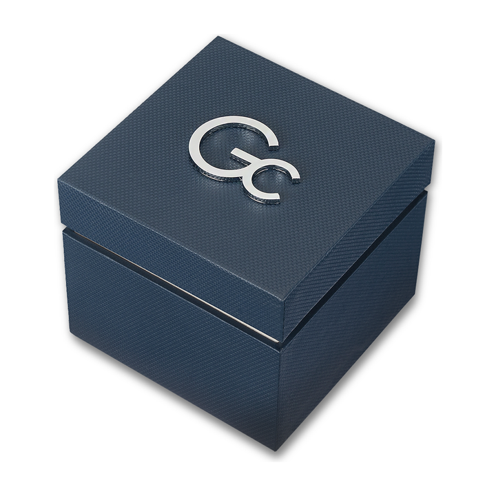 Gc Gallant Chrono Metal Elegant Men's Watch with Blue Dial