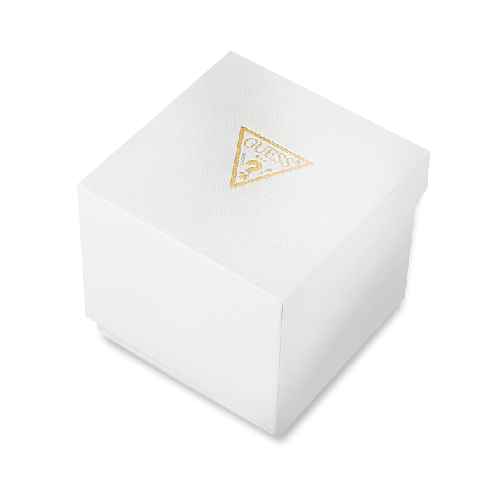 GUESS Mens Black Gold Tone Multi-function Watch GW0853G2