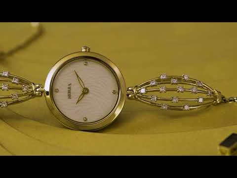 18K Gold Analog Watch for Women