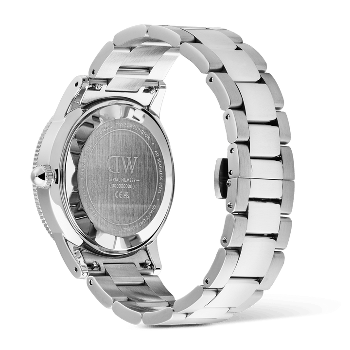 Daniel Wellington DW00100920K Silver Dial Men&
