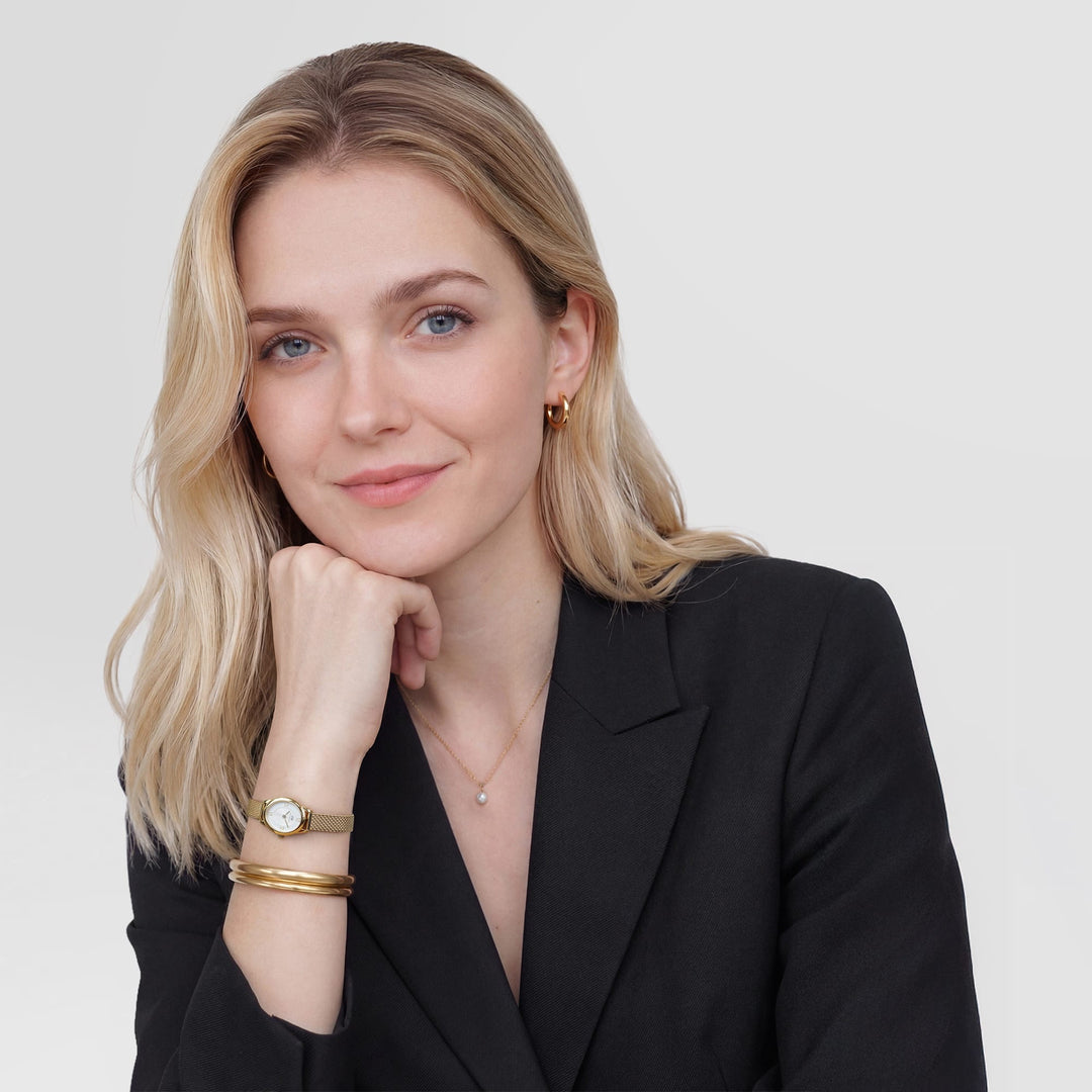 Daniel Wellington DW00100939K White Dial Women&