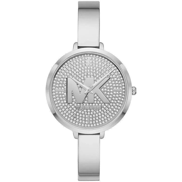 Michael Kors Ladies Charley Watch, Silver, MK4432