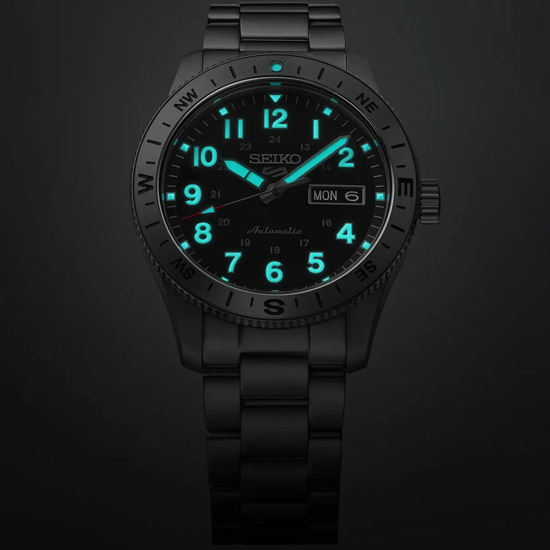 Seiko 5 Sports HDB006K1 Automatic Black Dial Men&