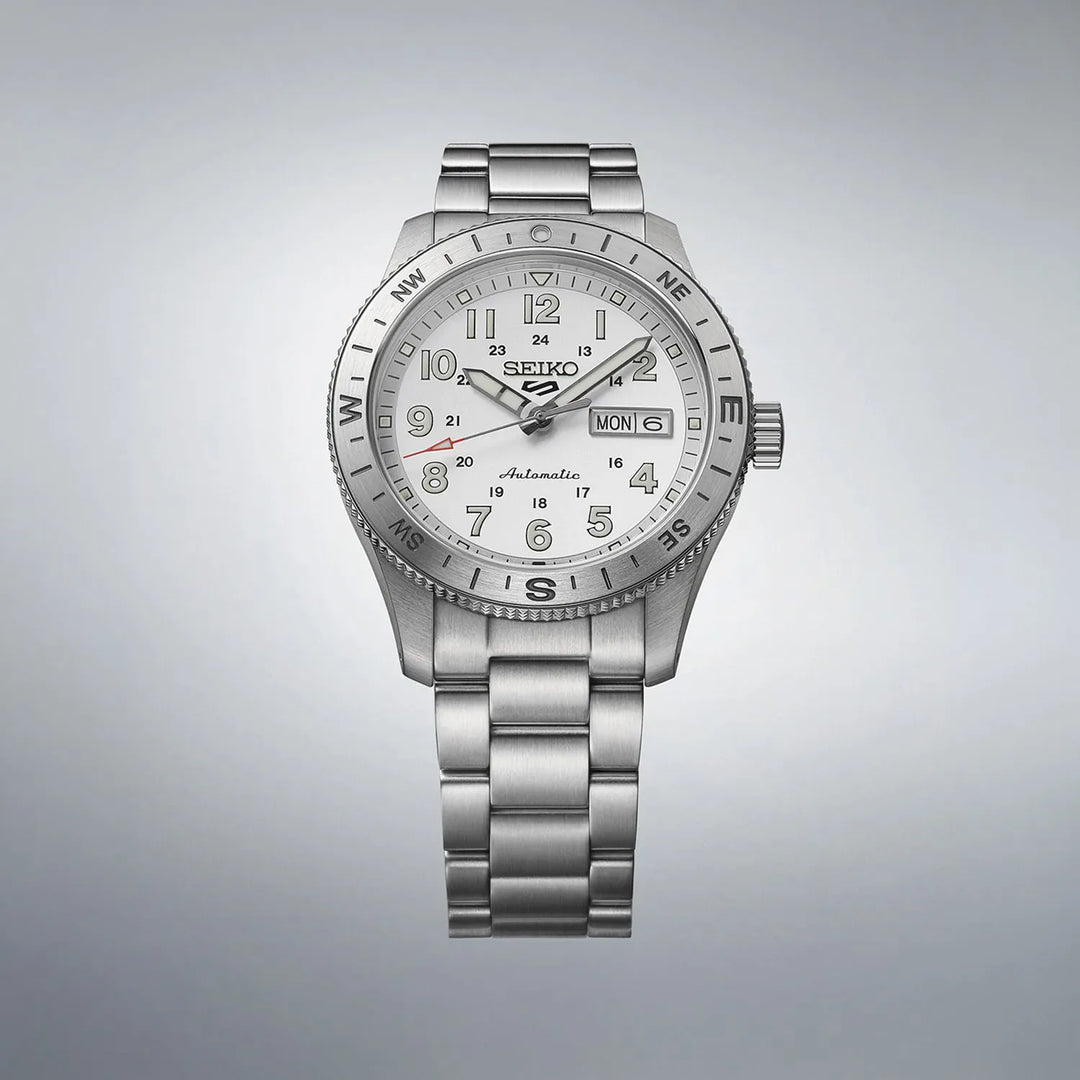 Seiko 5 Sports HDB007K1 Automatic White Dial Men&
