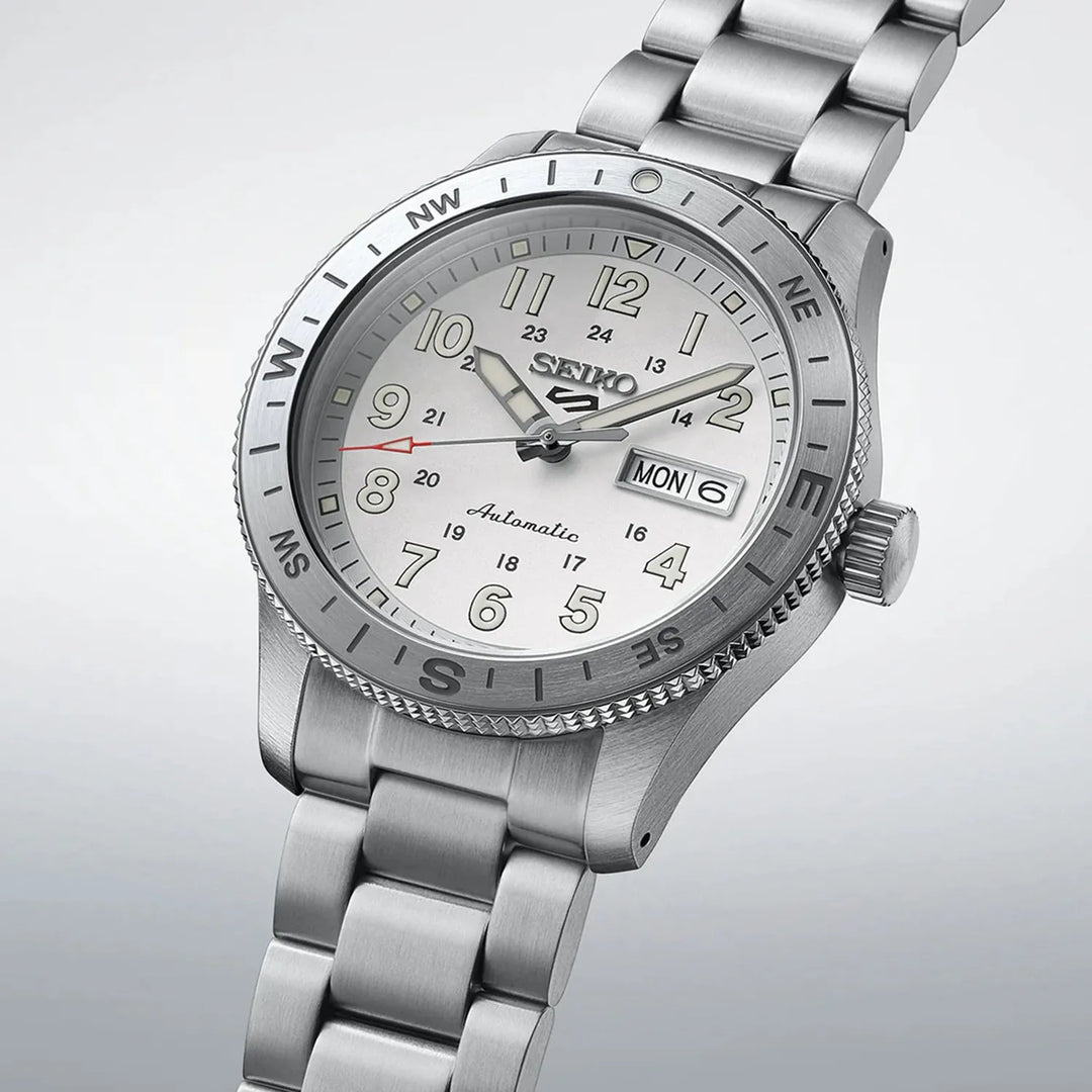 Seiko 5 Sports HDB007K1 Automatic White Dial Men&