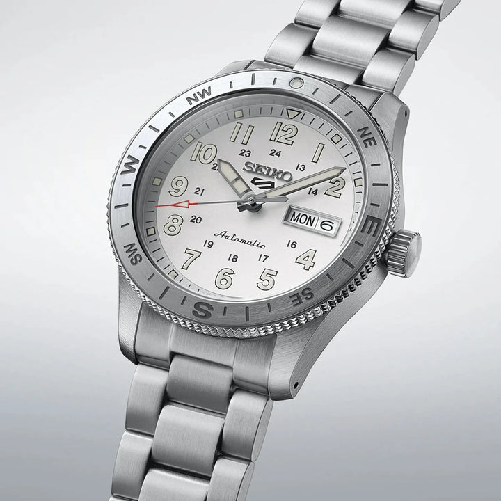 Seiko 5 Sports HDB007K1 Automatic White Dial Men&