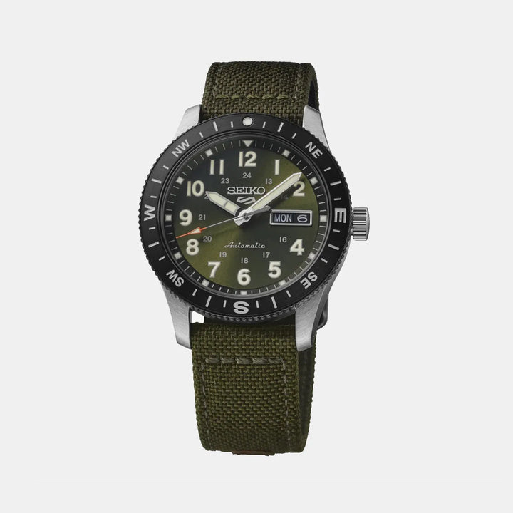 Seiko 5 Sports HDB008K1 Green Dial Men&