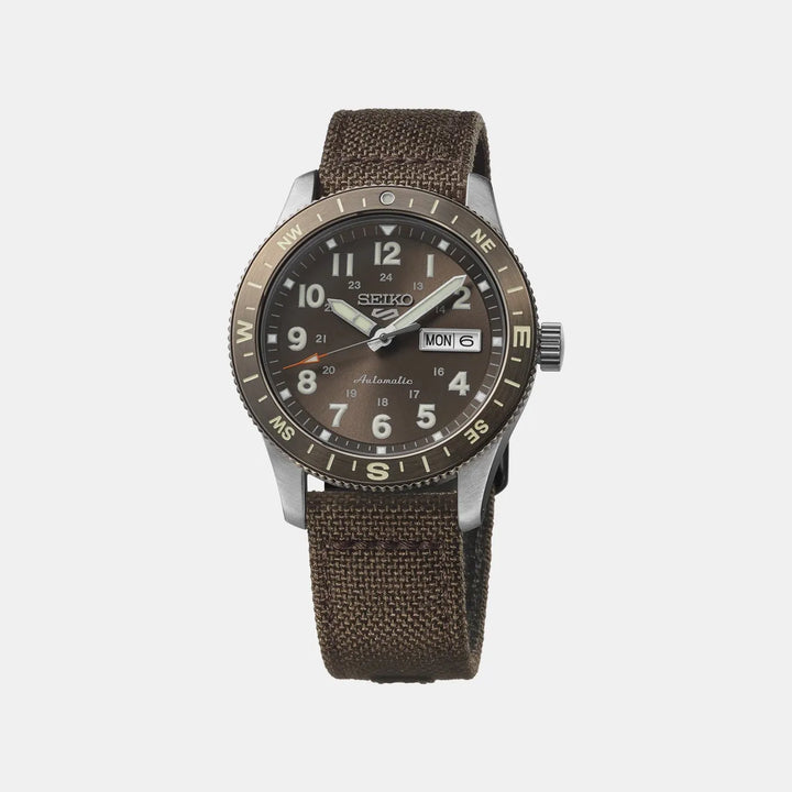 Seiko 5 Sports HDB009K1 Brown Dial Men&