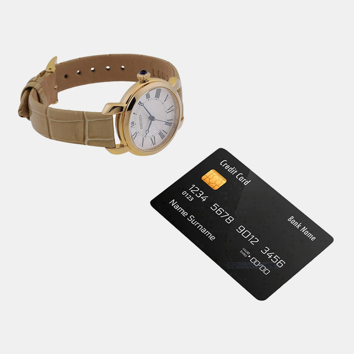 Seiko Dress SUR626P3 White Dial Women&