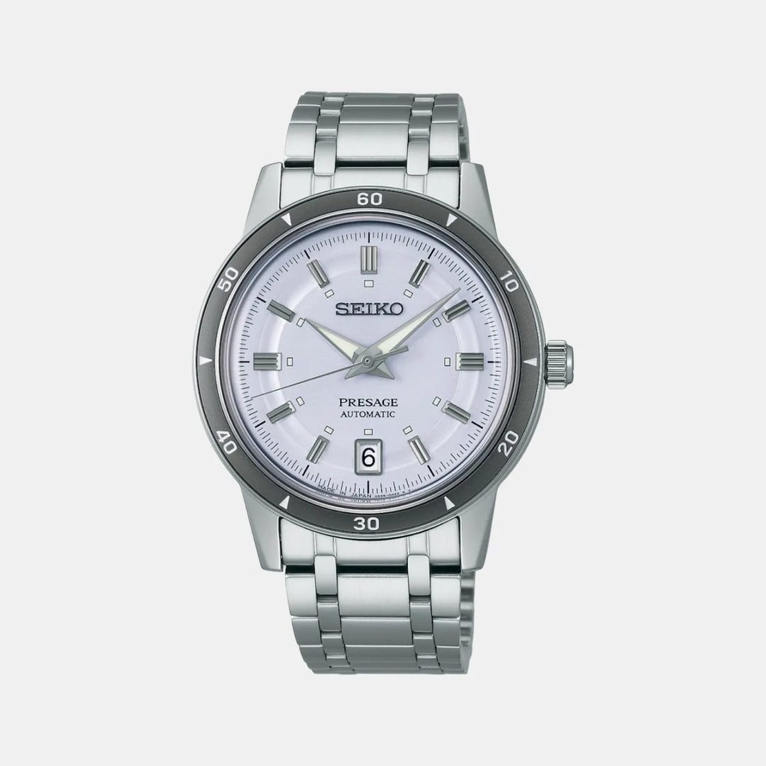 Seiko Presage SRPL73J1 Automatic Silver Dial Men&
