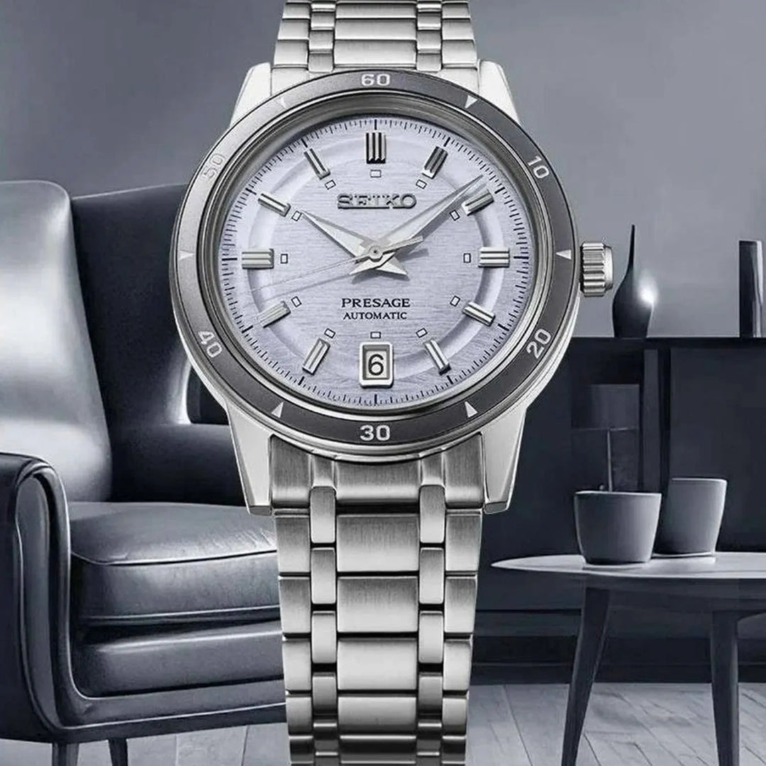 Seiko Presage SRPL73J1 Automatic Silver Dial Men&