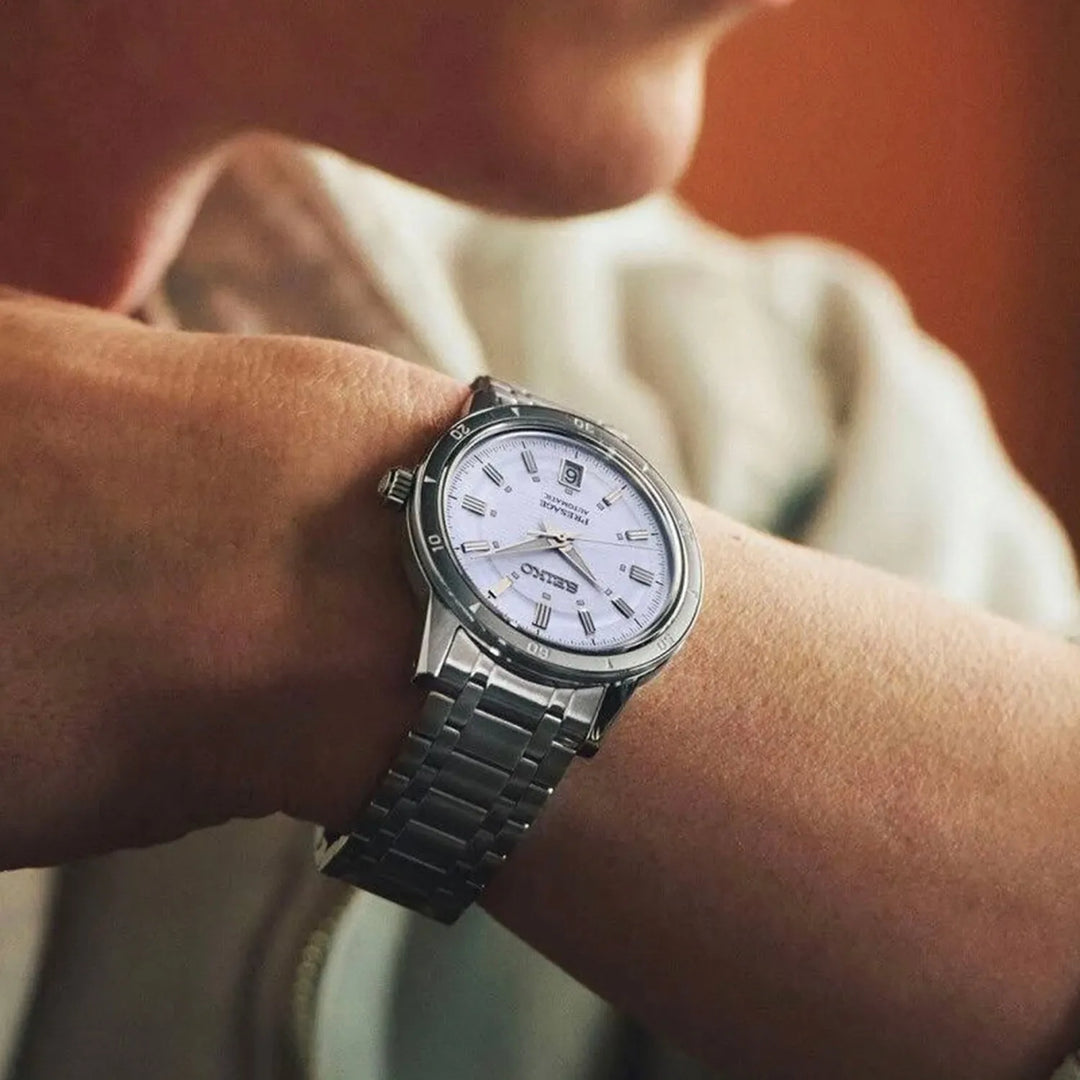 Seiko Presage SRPL73J1 Automatic Silver Dial Men&