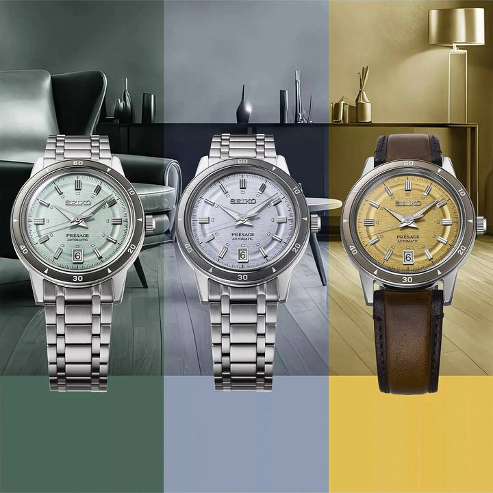 Seiko Presage SRPL73J1 Automatic Silver Dial Men&