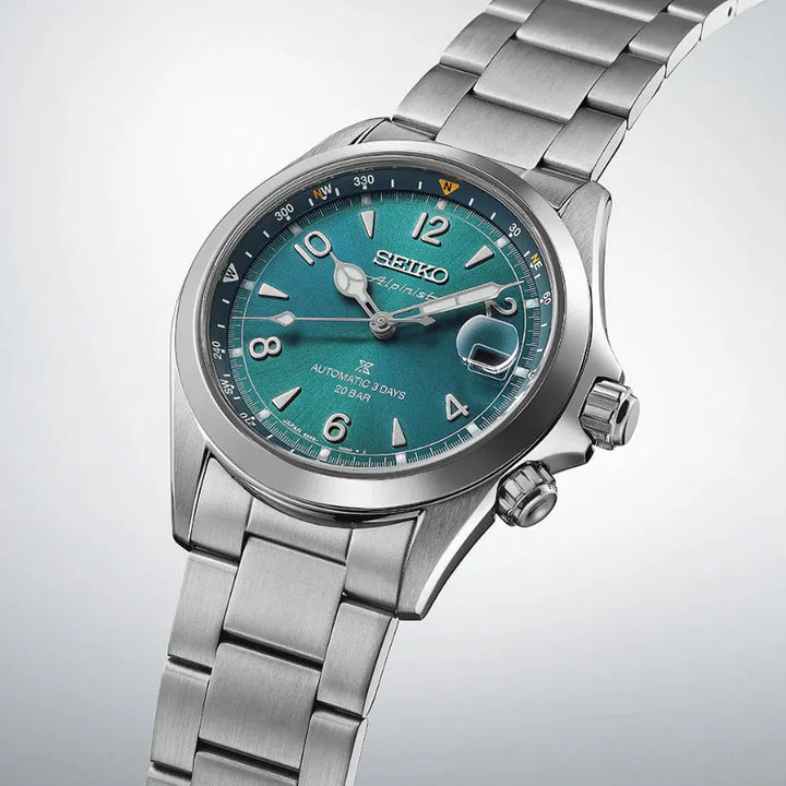 Seiko Prospex Alpinist SPB503J1 Teal Dial Men&