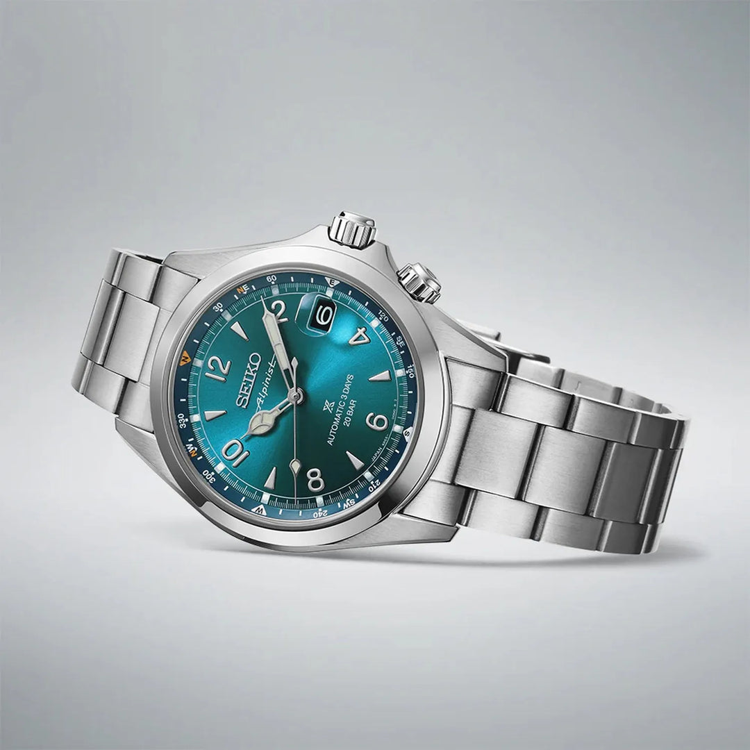 Seiko Prospex Alpinist SPB503J1 Teal Dial Men&